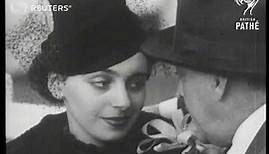 USA / SHOWBIZ: Elaine Barrie announces she wants divorce from actor John Barrymore (1937)