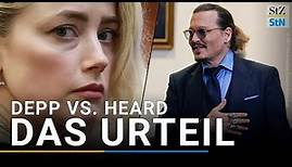 Urteil im Verleumdungsprozess zwischen Johnny Depp und Amber Heard