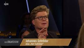NDR Talk Show: Komiker Herr Schröder