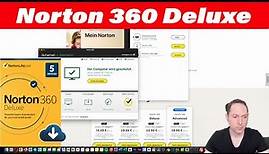 Norton 360 Deluxe | Antivirus & Internet Security für macOS, Windows, iOS & Android | Virenschutz
