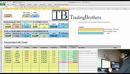 TradingBrothers - Tradingtagebuch Grundvorlage
