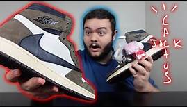 Finally UNBOXING Jordan 1 High TRAVIS SCOTT | Sneaker Unboxing, Thoughts and First Impressions