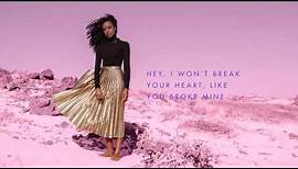Corinne Bailey Rae - Hey, I Won't Break Your Heart (Lyric Video)