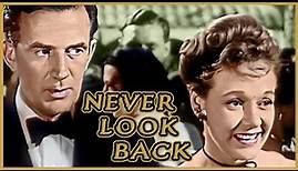 Never Look Back 1952 British Murder Courtroom Drama Rosamund John | Hugh Sinclair