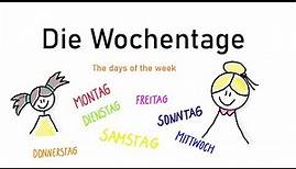 Die Wochentage | Deutsch lernen mit Lena und Linus