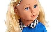 Journey Girls 18-Inch Meredith Hand Painted Doll with Blonde Hair and Blue Eyes, Pretend Play