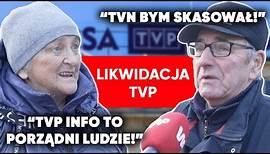 "Polskie prawdziwe wiadomości", "Telewizja PiSowska". Polacy o likwidacji TVP | BAZAR POLITYCZNY #12