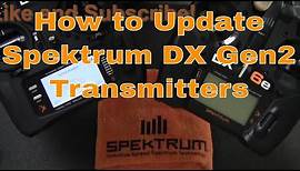 How to Register and Update your Spektrum Radio