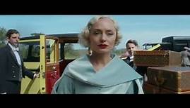 Laura Haddock's entrance as Myrna Dalgleish in DOWNTON ABBEY: A NEW ERA (2022) clip
