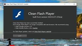 2022最新adobe flash player无广告版下载安装教程