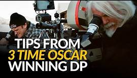 Cinematography Tips From Oscar Winning DP Robert Richardson