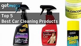 Top 5 Best Car Cleaning Products