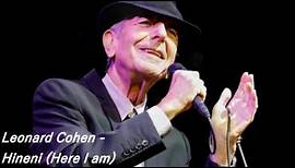 Leonard Cohen & Yossele Rosenblatt - Hineni