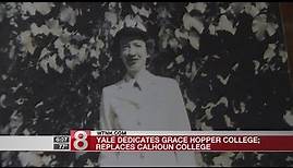 Grace Hopper College dedicated at Yale University