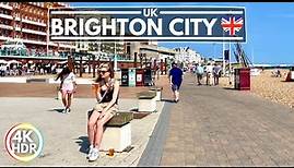 Most Famous Spots of Brighton UK in 2023 - Walking Brighton Beach, Pier and Seaside 4K-HDR