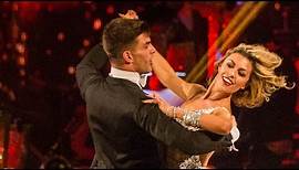 Abbey Clancy & Aljaz dance the Viennesse Waltz to 'Delilah' - Strictly ...