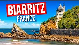 BIARRITZ - FRANCE (City tour of Biarritz, France in 4K)