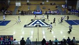 Acalanes High School vs Washington High School Boys' JuniorVarsity Basketball