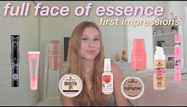 FULL FACE OF ESSENCE | affordable makeup brand review