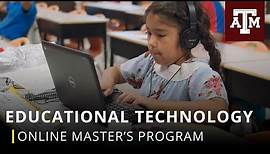 Online Master's Program: Educational Technology