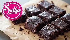 Brownies - schokoladig, saftig und lecker / Sallys Lieblingsrezept / Sallys Welt