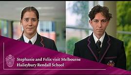 Haileybury Rendall School - HRS Students visit Haileybury Melbourne