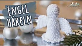 ENGEL HÄKELN - Anleitung kostenlos deutsch | Schutzengel häkeln | Weihnachtsengel