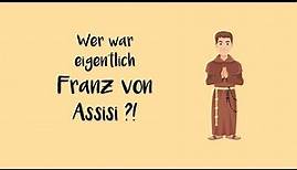 Franz von Assisi kurz erklärt. Heiligenportraits.