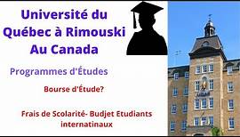 Découvrons l’université de Rimouski (UQAR) au Canada 🇨🇦