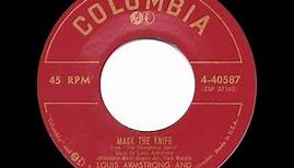 Mack The Knife by Louis Armstrong All Stars Lyrics Meaning - Unveiling the Layers of a Classic Tune - Song Meanings and Facts