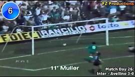Hansi Müller - 10 goals in Serie A (Inter and Como 1982-1985)
