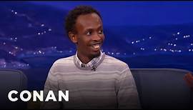 Barkhad Abdi Loved Working With Tom Hanks | CONAN on TBS