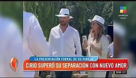 Presentación oficial: Jésica Cirio se mostró con su nuevo novio en una boda