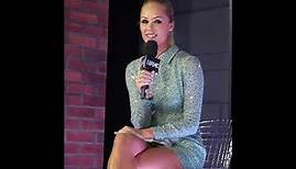 Laura Vandervoort 2014 Much Music Video Awards chat clip 3 of 3 (long version)