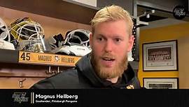 Magnus Hellberg on Debut with Penguins