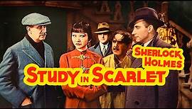 A Study in Scarlet (1933) | Sherlock Holmes | Mystery, Thriller | Full Length Movie