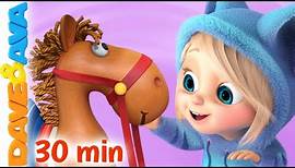 🤪 Alice the Camel, Old MacDonald and More Nursery Rhymes & Baby Songs | Kids Songs by Dave and Ava 🤪