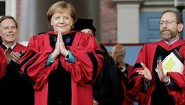US-ELITEUNIVERSITÄT: Kanzlerin Merkel erhält Ehrendoktorwürde in Harvard