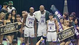 Demarcus Cousins post-game interview at the end of his debut in Taiwan​(DeMarcus Cousins台灣首秀賽後訪問)