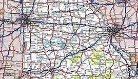 map of Missouri USA