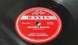 Frank Signorelli - Bonnie's Boogie