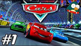 CARS 1 Lightning McQueen auf Deutsch - Disney Autorennen Spiele Videos PC Teil 1 De
