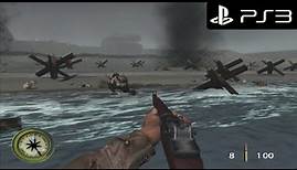 Medal of Honor Frontline Remastered (PS3) Gameplay