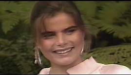 Mariel Hemingway interview 1985 on early movie roles, 'Creator' film