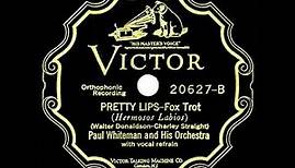 1927 Paul Whiteman - Pretty Lips (Bing Crosby & Al Rinker, vocal) (78 single version)