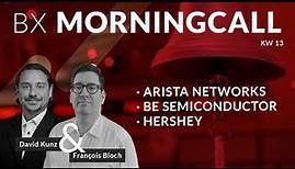 Aktien aktuell: Arista Networks, BE Semiconductor & Hershey mit François Bloch