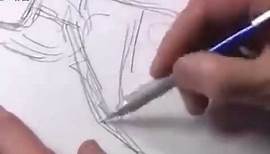 Mangaka Masakazu Katsura (Zetman) showing his drawing process!