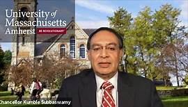 Chancellor Kumble Subbaswamy Invites You to Celebrate the Class of 2020