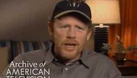 Ron Howard on "Richie Cunningham" and "Fonzie" from Happy Days - EMMYTVLEGENDS.ORG