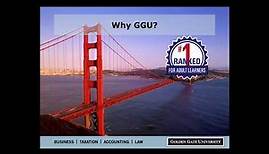 MBA Overview - Golden Gate University